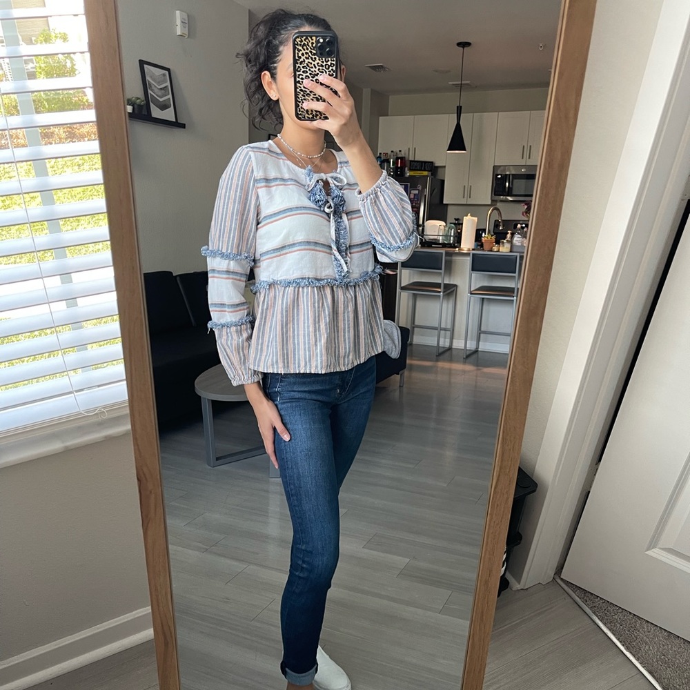 American Eagle Outfitters Boho Blouse